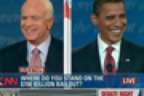 Завершились первые дебаты Маккейна и Обамы
