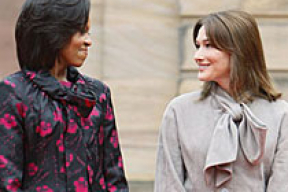 Первые леди: Мишель Обама и Карла Бруни-Саркози
