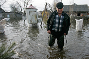 Жители белорусских городов и деревень пострадали в результате паводка