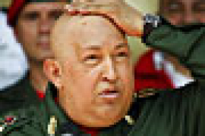 Шейман встретился с больным раком Чавесом (фото)