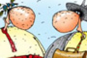 Саўка ды Грышка: «Што-та, Грыша, я ня рад» (аўдыё)