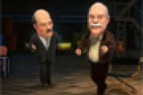 Лукашенко «презентовал» трактор с рулем из картона (видео)