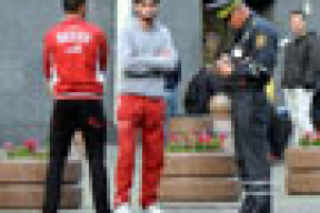 ГАИ не дала чеченцам разъезжать по Минску с мигалкой (фото)