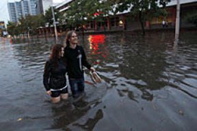 Потоп в Минске (фото)
