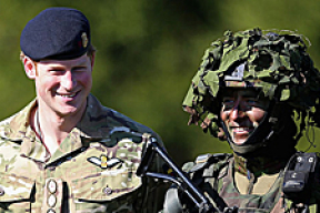 Принц Гарри побывал неподалеку от Беларуси (фото)