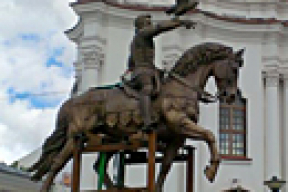 У Віцебску зьявіўся помнік князю, якому кланялася Масква