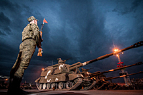 Генеральная репетиция танками проехалась по Минску