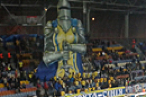 Патриотичный перформанс фан-сектора БАТЭ в Лиге чемпионов