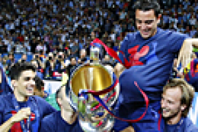 «Барселона» выиграла Лигу чемпионов