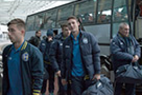 БАТЭ отправился на матч с «Барселоной»