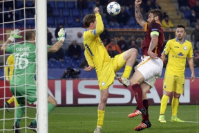 БАТЭ увез из Рима лишь ничью