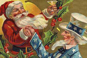 Почему Дед Мороз убил Санта Клауса из «калашникова»
