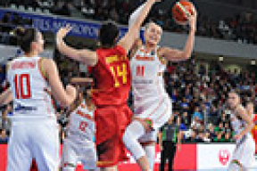 Белоруски проиграли китаянкам на олимпийском отборочном турнире по баскетболу