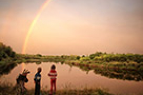 Фотографию минчанки с отдыха на Березине опубликовал National Geographic