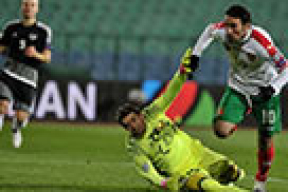 Сборная Беларуси проиграла Болгарии в отборочном матче чемпионата мира по футболу