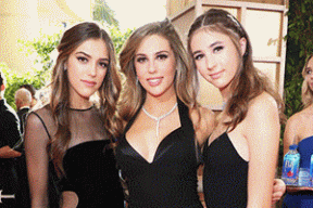 Наряды эффектных дам на «Золотом глобусе»