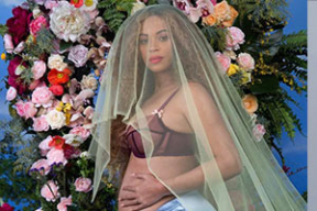 Беременная Бейонсе побила рекорд инстаграма