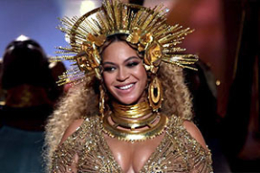 Беременная двойней Бейонсе на церемонии «Грэмми»-2017