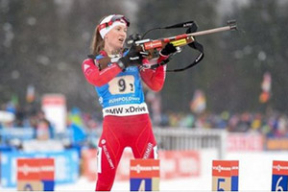 Домрачева завоевала «серебро» чемпионата мира – первую медаль после родов