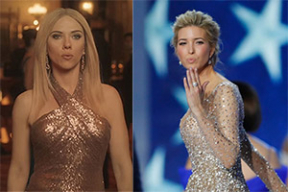 Скарлетт Йоханссон троллит Иванку Трамп