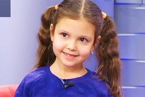 Пятилетняя брестчанка выиграла в украинском телешоу «Рассмеши комика» почти $ 2 тысячи