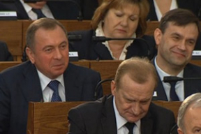 Что рассмешило Макея в выступлении Лукашенко. Фотофакт