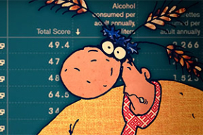 Саўка ды Грышка пра выпіўку: «Хоць в чом-та палучылась астальных нам абайці»