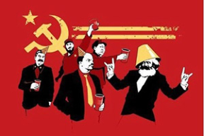 Жесть дня. В глубинке на дискотеку заманивают образами коммунистических тиранов