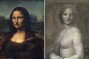 Найден портрет Моны Лизы топлесc
