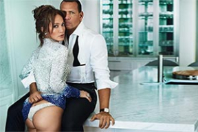 Легендарная «пятая точка» Лопес затмила бойфренда