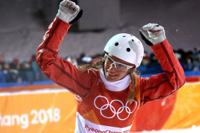 Белорусская фристайлистка Анна Гуськова стала олимпийской чемпионкой