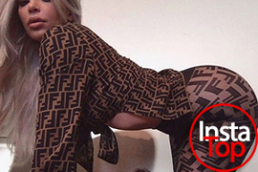 Ким Кардашьян сфотографировалась на фоне мусорных баков