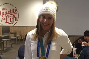 Девушка, которая на Олимпиаде взяла золото в разных видах спорта