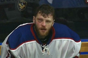 Вратари сборной Беларуси подрались во время матча. Видеофакт