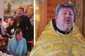 Скандал в РПЦ: хор во главе с попом спел «Мурку» в церкви. Видео