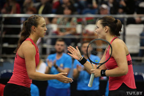 Битва в Чижовке: Беларусь одолела Словакию в Кубке Федерации