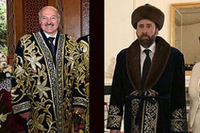 Как президент Лукашенко подвинул голливудскую звезду Кейджа. Фотофакт