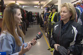 Зачем Щеткина купила байк-амуницию. Фотофакт