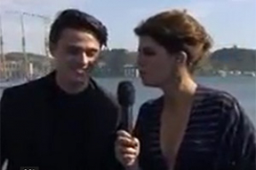 Як прадстаўнік Беларусі «вучыў» вядучую Еўрабачання беларускай мове. Але...