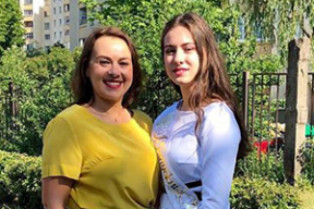 Анна Канопацкая показала дочь-выпускницу