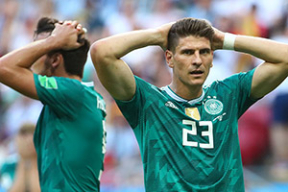 Германия стала автором главной сенсации чемпионата мира по футболу