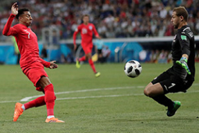 Англия дожала Тунис в добавленное время