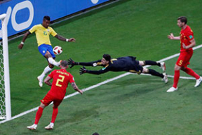 Бельгия вышибла Бразилию