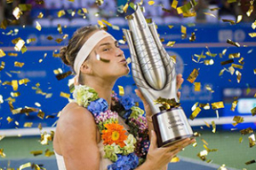 Арина Соболенко признана лучшей теннисисткой мира в сентябре