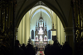 Как праздновали Рождество в Гервятах