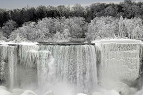 «Холодное сердце» в реальности: Ниагарский водопад во льду