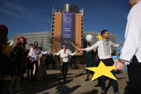 Як паслы еўрапейскай моладзі святкуюць 10-годдзе Усходняга партнёрства