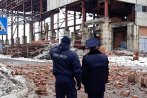 В Минске обрушилась стена здания «Интеграл». Есть погибшие