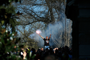 Сербы окружили президентский дворец, а затем добрались до МВД: «Кого вы задерживаете? Трусы!»