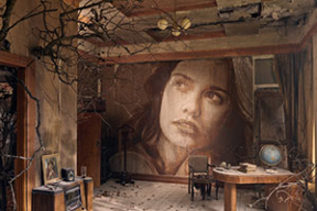 Красота запустения: Художник превратил в произведение искусства заброшенный особняк